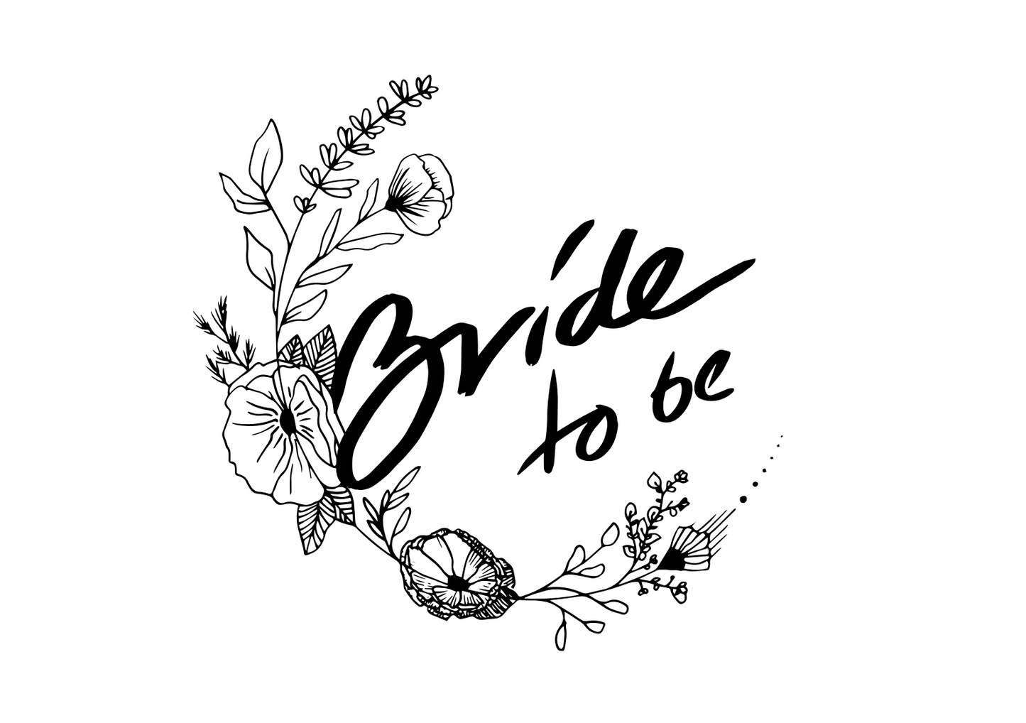 T-Shirt BRIDE TO BE