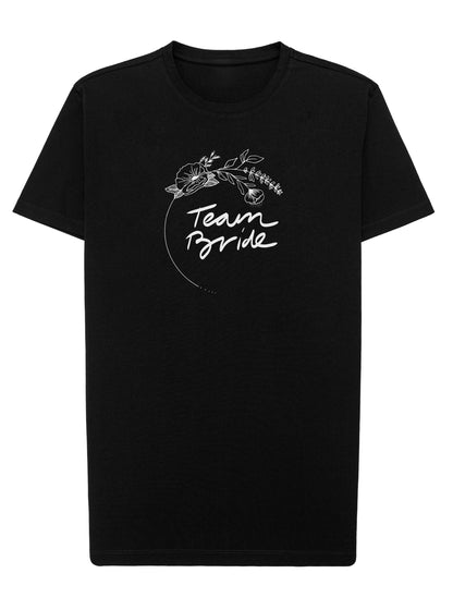 TEAM BRIDE 2in1 T-Shirt mit auswaschbarem Print