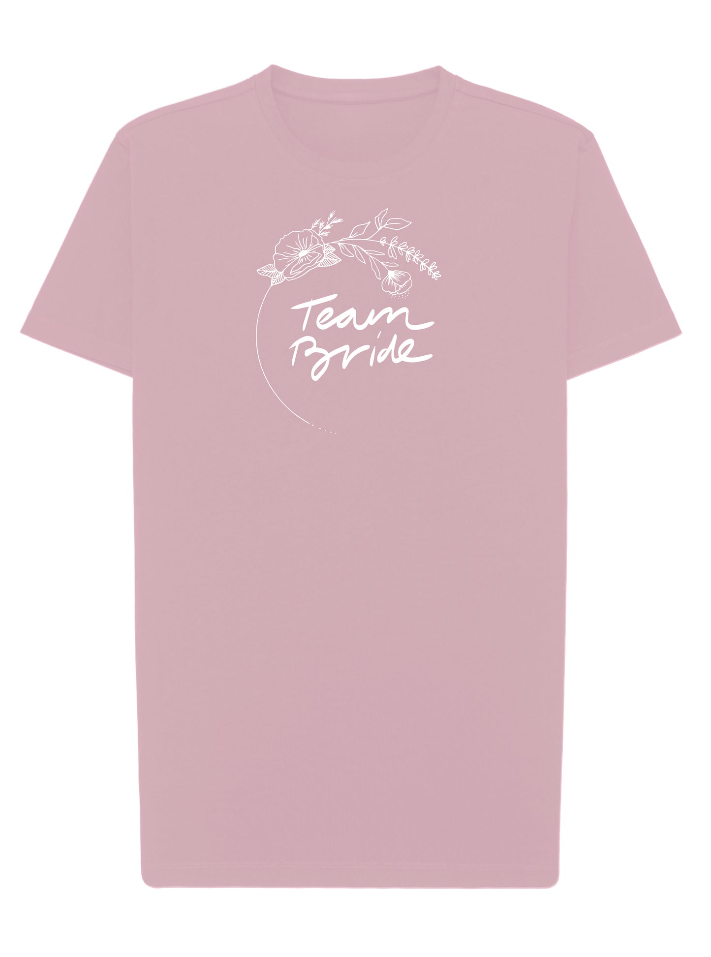 TEAM BRIDE 2in1 T-Shirt mit auswaschbarem Print