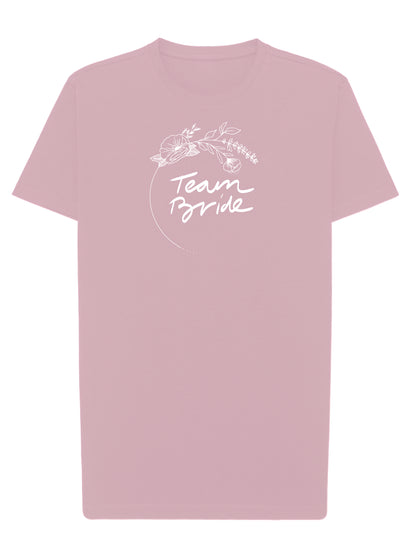 TEAM BRIDE 2in1 T-Shirt mit auswaschbarem Print