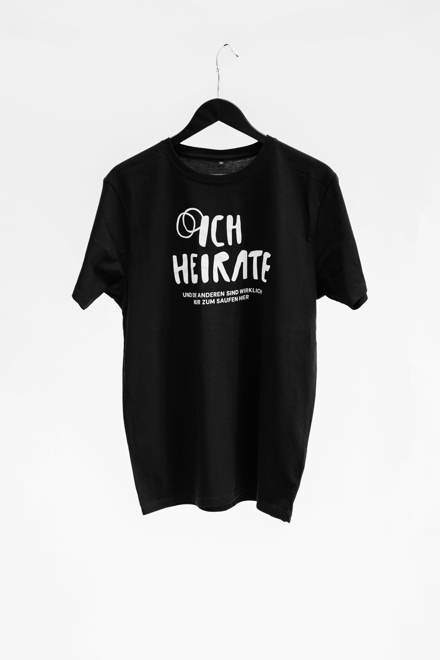 ICH HEIRATE 2in1 T-Shirt mit auswaschbarem Print