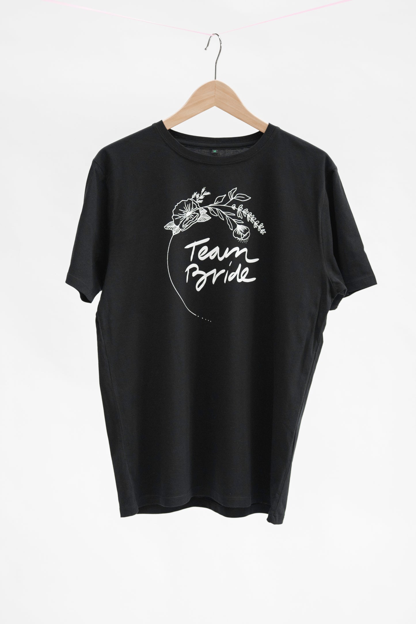 TEAM BRIDE 2in1 T-Shirt mit auswaschbarem Print