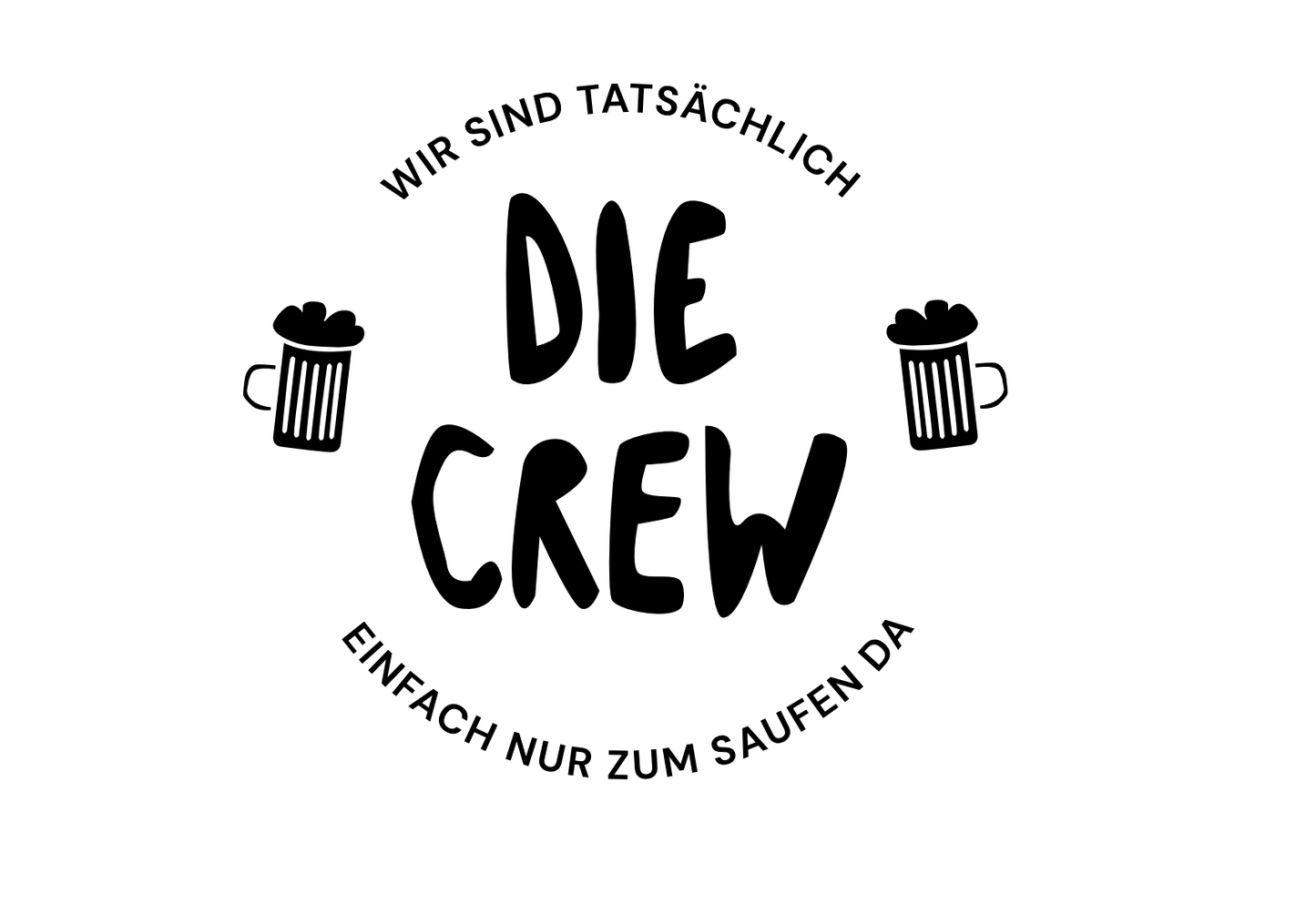 DIE CREW 2in1 T-Shirt mit auswaschbarem Print